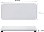 2 Pcs Water Absorbing Stone Trays, Kitchen/Bathroom Sink Soap Dish, Diatomite - Image 3