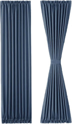 DWCN French Door Curtains – Rod Pocket Thermal Blackout Curtain - Image 7