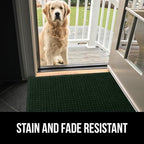 GORILLA GRIP Front Door Mat, Indoor Outdoor Ultra Absorbent HydroAbsorb Doormat - Image 10