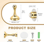 MECCANIXITY Magnetic Door Stoppers Stainless Steel Door Stops, Wall Floor - Image 2