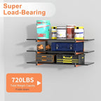 Lumber Rack Wall Mount, Lumber Storage Rack, Heavy Duty Wood Storage Racks - Image 4