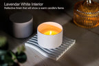 Aroparc White Candle Tins - 8oz - Image 3