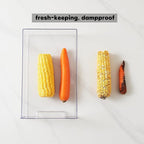 PeJeyiee 4 Pack Clear Stackable Refrigerator Organizers and Storage Drawers - Image 7
