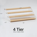 nianfeng Tiered Spice Rack, 4-Tier Spice Pantry Kitchen Cabinet Organizer - Image 6