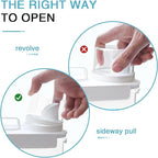 2 Pack Laundry Detergent Dispenser, 78oz Detergent Dispenser, Refluxable - Image 3