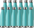 MEWAY 17oz Sport Water Bottle 12 Pack Vacuum Insulated Stainless Steel by MEWAY