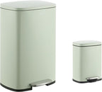 happimess HPM1006E Connor Rectangular 13-Gallon Trash Can by Happimess