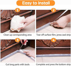 Bruiefpap 36 Ft Silicone Door Weather Stripping, Self-Adhesive Door Seal Strip - Image 7