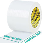 Window Weather Stripping Door Seal Tape White, 2.76in x 164FT, Automotive - Image 2