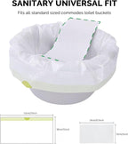 Commode Liners with Absorbent Pads - Image 4