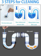 Drain Cleaner Sticks Keeps Drains and Pipes Clear and Odor As Seen On TV 4 Packs - Image 2