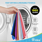 AIDEA Microfiber Cleaning Cloth Roll, Reusable Paper Towels Tear Away Cloth - Image 6