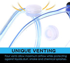 Yunsailing Protective Safety Goggles Lab Over Glasses Clear Anti Fog Eye - Image 6
