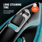 PurSteam SteamTech Elite 1750W Steam Iron, Digital Temp Control & LED Display - Image 6