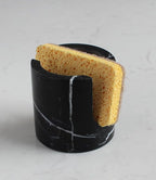 Natural Black Marble Sponge Holder by Nawgnail