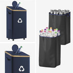 26 Gallon Recycling Bin for Kitchen, 100L Recycle Bin - Image 6