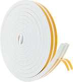 High Density Foam Weather Stripping Door Seal Strip Insulation Tape Roll by DualplexTalvania