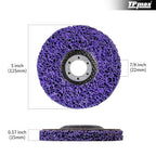 5" x7/8'' Stripping Discs Rust Remover Wheel Remove Paint and Oxidation Poly - Image 2