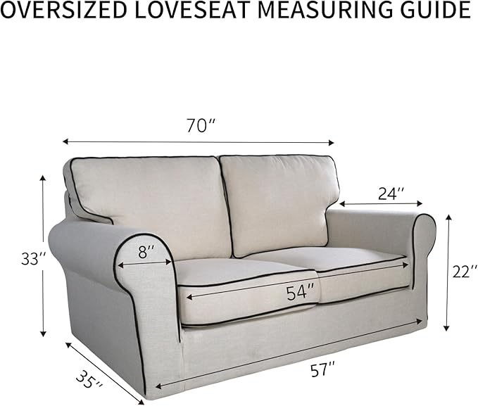 PureFit Reversible Quilted Sofa Cover, Water Resistant Slipcover Furniture - Image 3