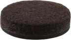 SoftTouch 1" Round Felt Pads – Heavy Duty Self-Stick Furniture Floor Protectors - Image 2