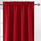 DWCN Christmas Blackout Curtains Room Darkening Thermal Insulated Bedroom - Image 4