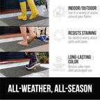 GORILLA GRIP Front Door Mat, Indoor Outdoor Ultra Absorbent HydroAbsorb Doormat - Image 6