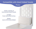 Commercial Paper Towel Dispenser Wall Mount, Holds 500 Multifold, Z Fold - Image 3