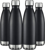 HASLE OUTFITTERS 17oz Stainless Steel Water Bottles Bulk, Vacuum Insulated by HASLEOUTFITTERS