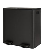 GarveeHome 2 x 10.6 gal Stainless Steel Double Trash Can by GarveeHome