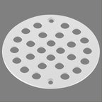 4-Inch Screw-in Shower Strainer Drain Cover Replacement Floor Strainer - Image 3