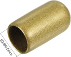 uxcell 20pcs Rubber End Caps 3/8" ID Vinyl Round Tube Bolt Cap Cover Thread - Image 3
