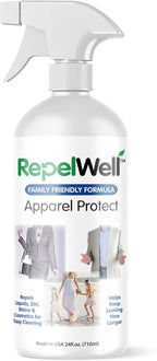 Apparel Protect Stain & Water Repellent Spray – Non-Toxic, Eco-Friendly by RepelWell