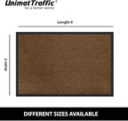 UNIMAT Traffic Guard Door Mat, 3´x 5´, Heavy Duty Waterproof Doormat, Stain and - Image 8