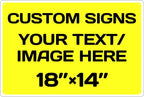 Repaly Personalized signs, Aluminum Weatherproof Metal Sign Multiple Sizes by Repaly