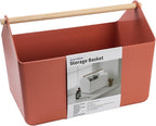 BLUE GINKGO Large Storage Basket – Plastic Caddy by BLUEGINKGO