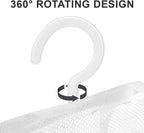 Cabilock 2pcs Multi-functional Hanging Mesh Bag Breathable Laundry Storage Bag - Image 7