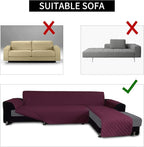 Easy-Going Sofa Slipcover L Shape Sofa Cover Sectional Couch Cover Furniture - Image 4