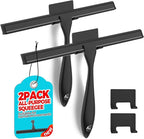 2PACK 12-Inch All-Purpose Shower Squeegee by ALFLOD