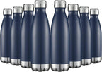 HASLE OUTFITTERS 17oz Stainless Steel Water Bottles Bulk, Vacuum Insulated by HASLEOUTFITTERS