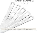 5Pcs Teaspoon Measuring Spoons, 1/4 tsp, 1/8 tsp, 1/16 tsp, 1/32 tsp, 1/64 tsp - Image 4