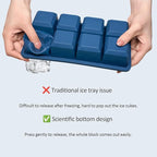 2 Pack Silicone 2 Inch Large Ice Cube Molds - Image 4