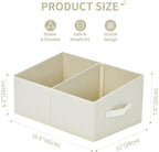 DIMJ Closet Storage Bins, 5 Pack Storage Baskets - Image 2