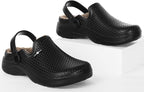 Womens Mens Fur Lined Clogs Waterproof Garden Shoes Winter Warm Fleece Lining - Image 6