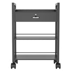 Paddie Salon Trolley Cart, Salon Tray Wooden Mobile Utility Cabinet - Image 6