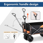 EchoSmile Heavy Duty 350 Lbs Capacity Collapsible Wagon, Outdoor Folding - Image 5