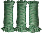 Diamond Braided Polypropylene Rope Nylon Rope Mix Thick Heavy Duty Ropes 5/32'' by GIAHAND