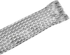uxcell 3.3Ft - 41/64 Inch 304 Stainless Steel Sleeving Expandable Hose Cover by uxcell