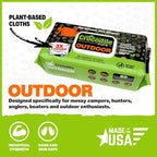Crocodile Cloth Outdoor Cleaning Wipes – 8 Packs/640 Total Count Plant-Based - Image 3