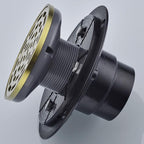 RANDOM Round Shower Drain SUS304 Stainless Steel Brushed Gold Shower Drain 4 - Image 6