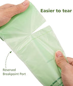 AYOTEE Small Compost Bags 2.6 Gallon Trash Bag, 3 Gallon, Small Waste Basket - Image 4